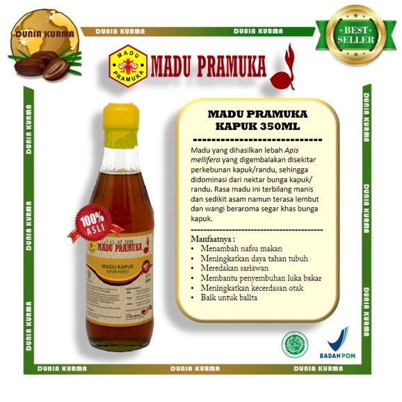 

MADU PRAMUKA KAPUK 350ml