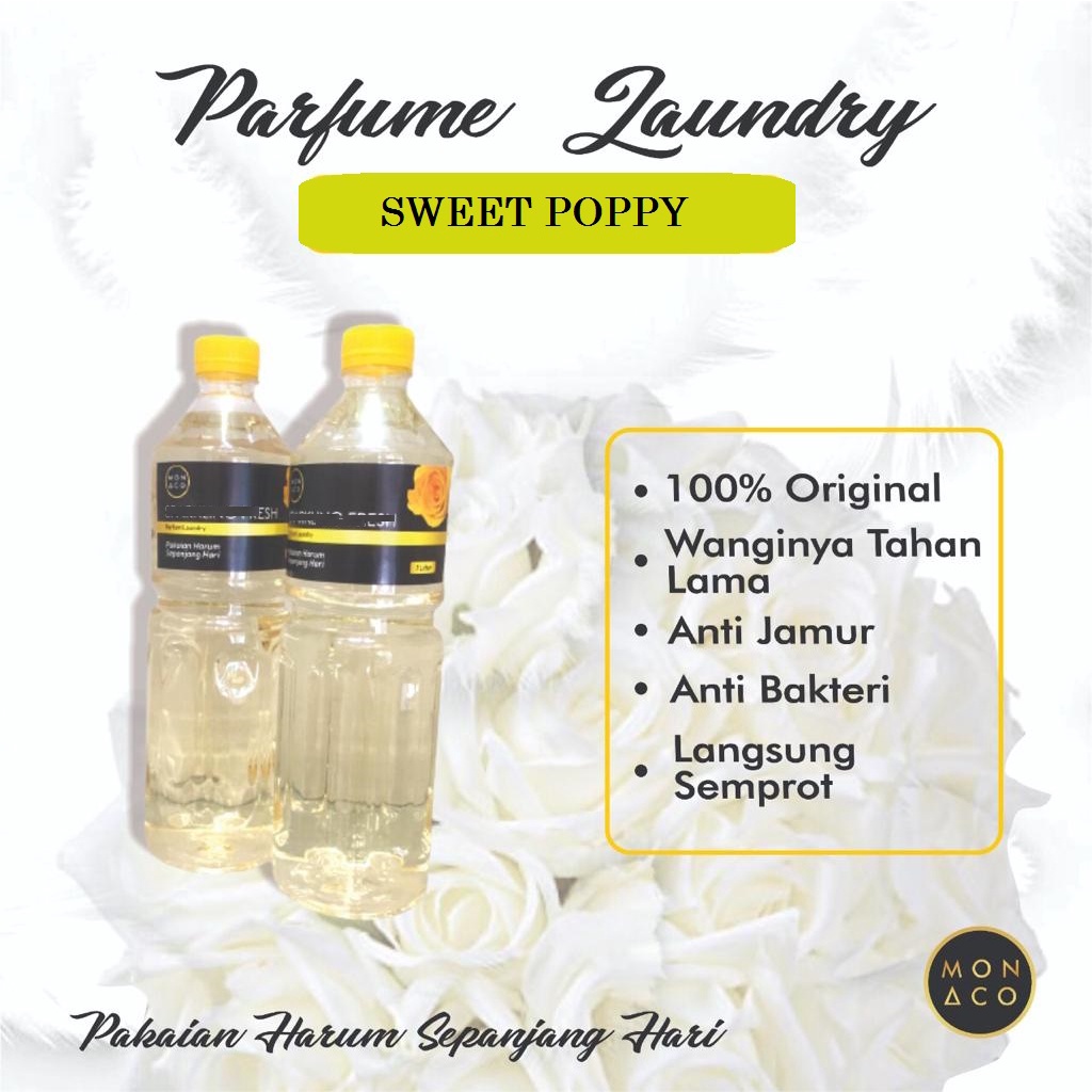 Parfum Laundry &amp; Seterika - AROMA SWEET POPPY