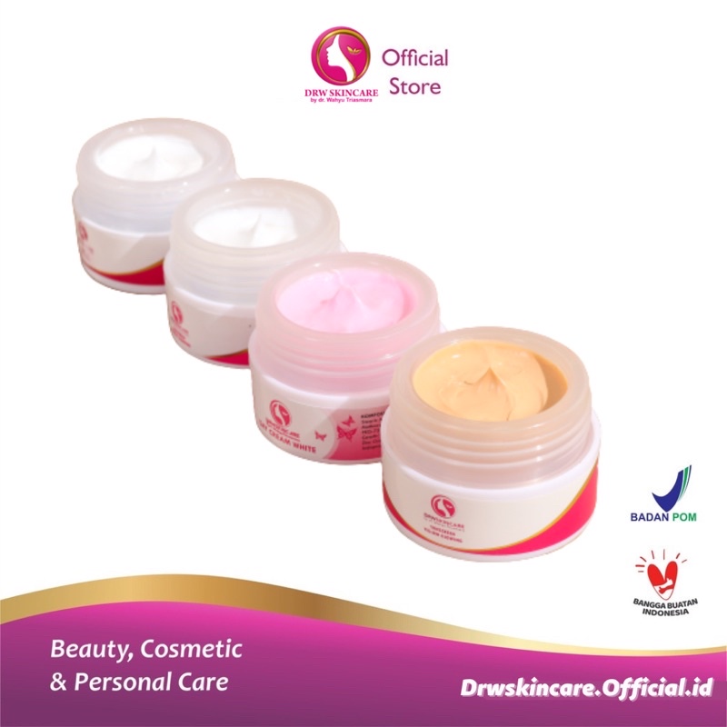 DRW SKINCARE SUN SCREEN DAY CREAM ACNE CREM WHITENING GLOWING [BISA COD]