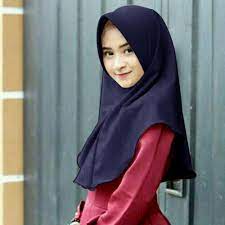 Jilbab Khimar pet antem - bahan wolfis