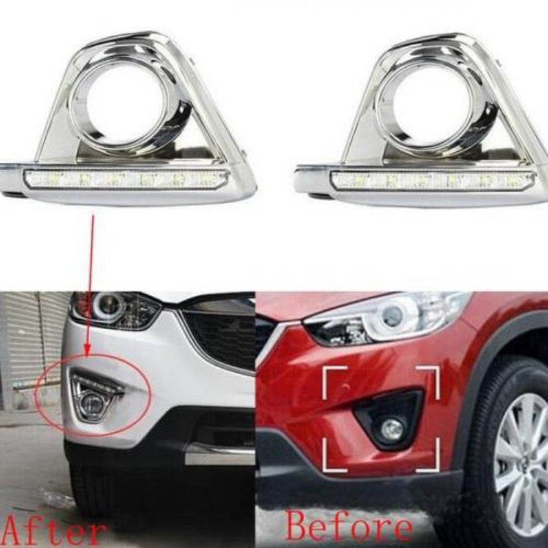 Drl led garnish foglamp for Mazda CX - 5
