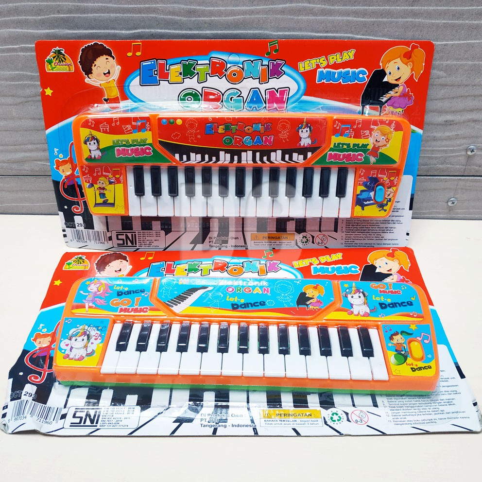 Elektronik Organ Mainan Alat Musik Piano Anak