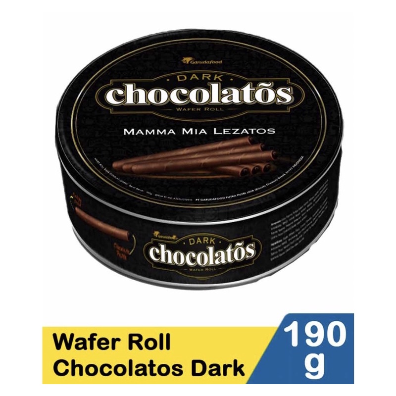 

gery chocolatos dark 190g