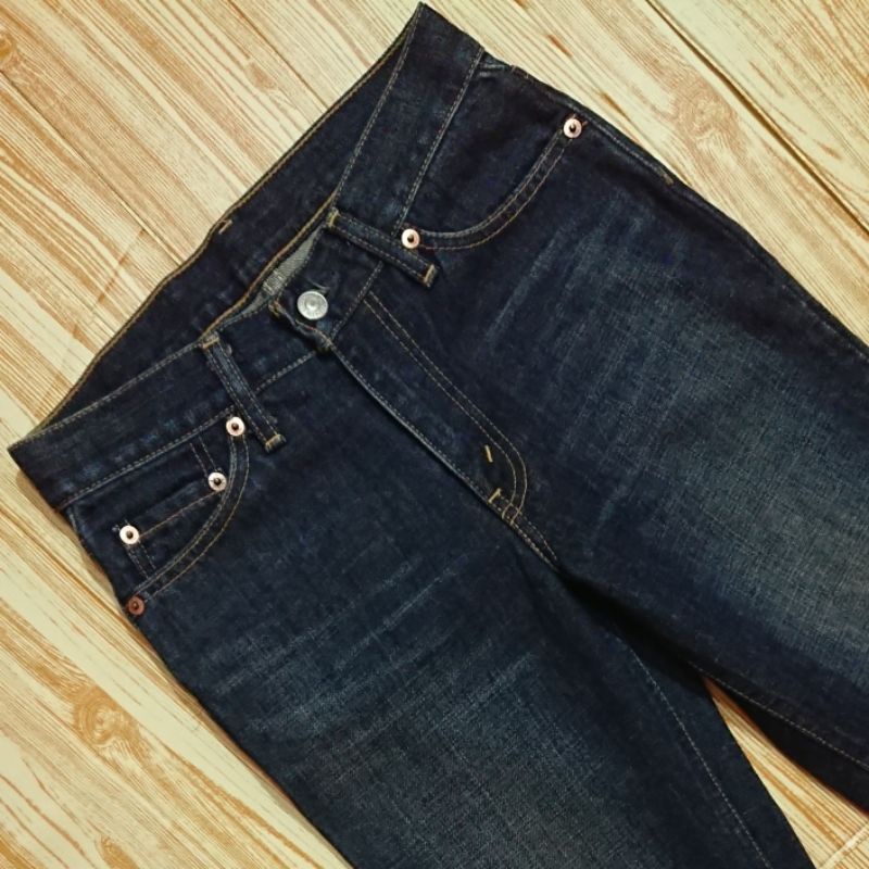 Celana jeans second Levis model cutbray size 28 || code LS 060