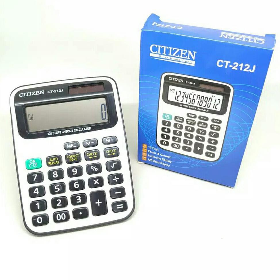 

CITIZEN CT 212J Kalkulator 12Digit Best Quality Best Seller