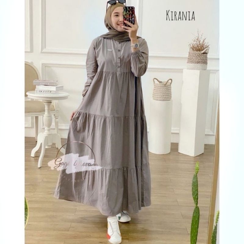 Kirania Midi Dress JUMBO XXXXL BIG SIZE