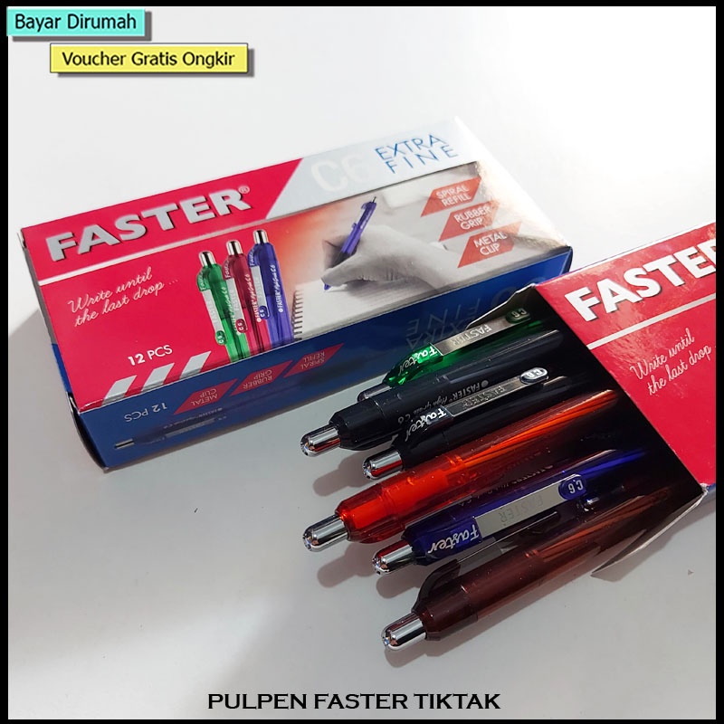 Pulpen faster c6 Tiktak