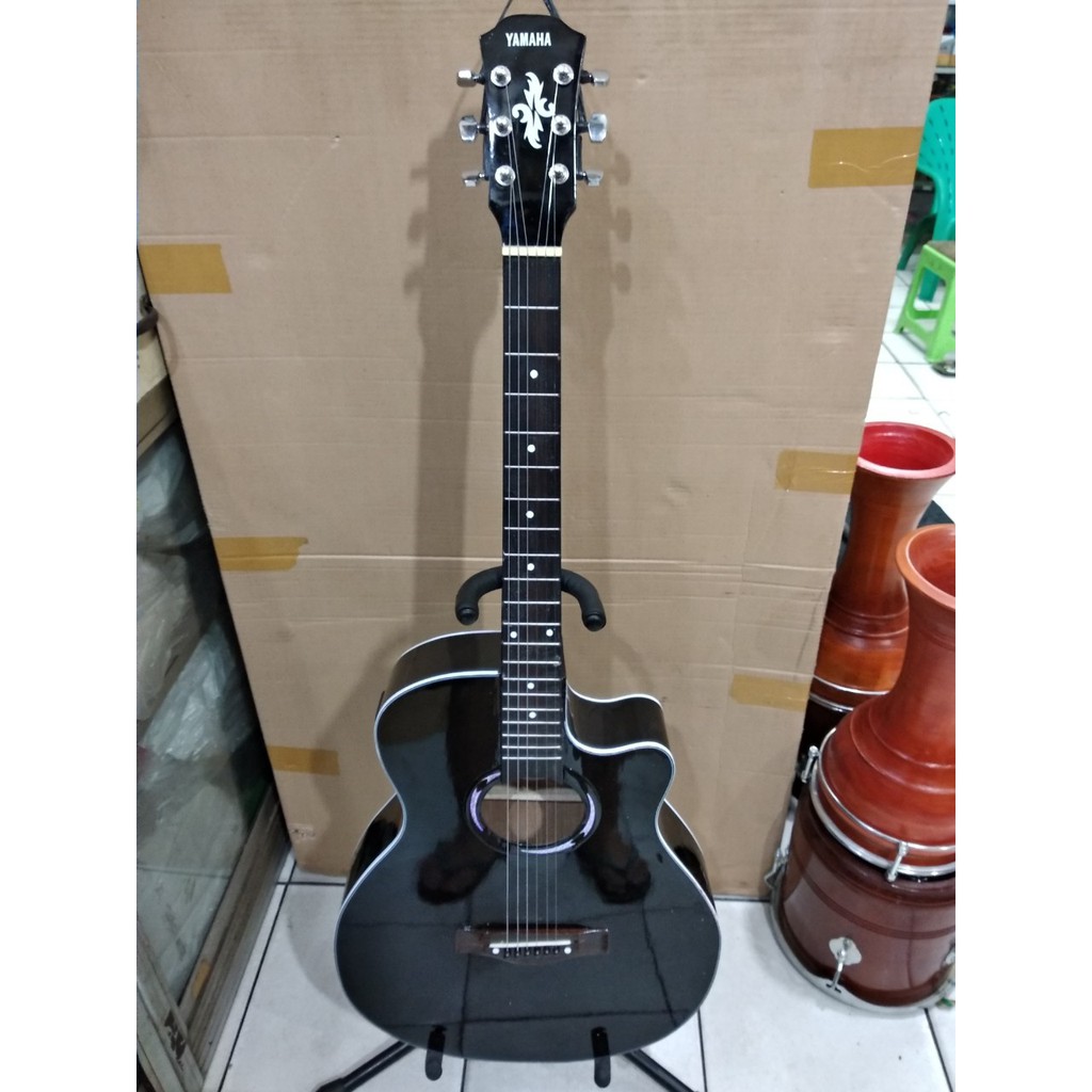 Gitar Akustik Elektrik Yamaha Tipe Apx-500 Sunkay Trusrod Eq 7545 Senar String Murah Jakarta