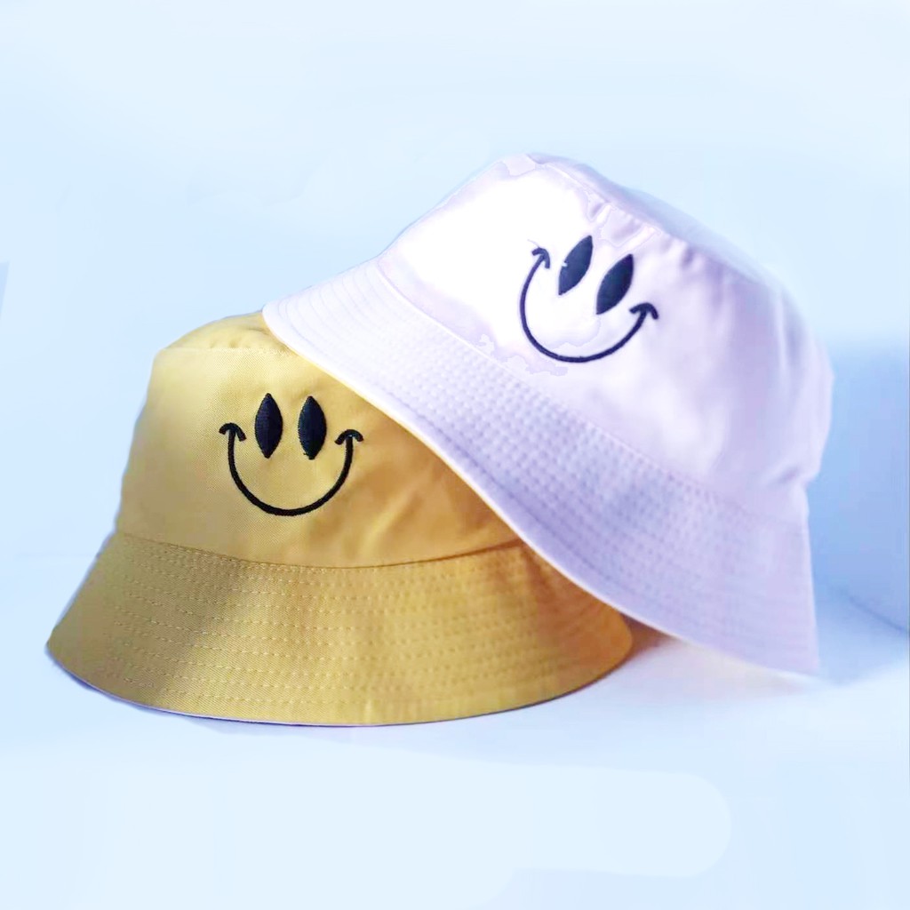 Topi Bucket Polos Dua Warna Bolak Balik Fisherman / Topi Bucket Korean Fedora Polos Dua Warna