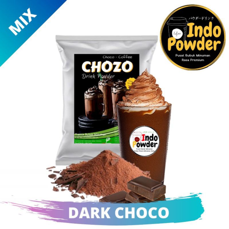 

Bubuk minuman indopowder Rasa dark coco