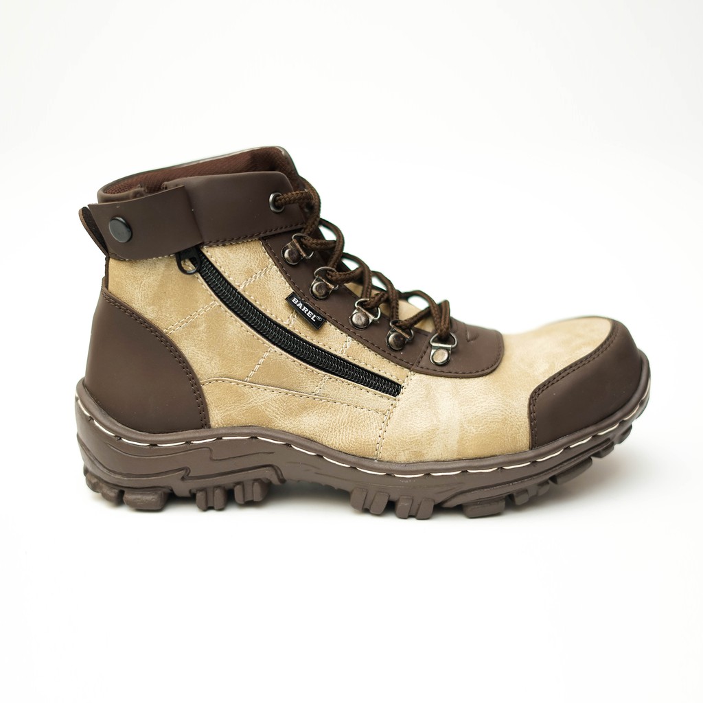 CBY  morris sepatu boot safety ujung besi sepatu bikers sepatu gunung sepatu pria