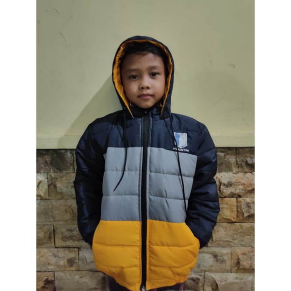 Jaket anak /jaket fupper anak/jaket gembung anak