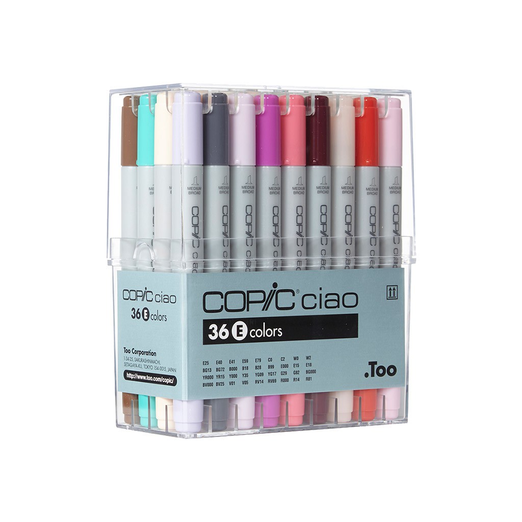 

COPIC CIAO 36 Color Set E - Ref.CCM/36E
