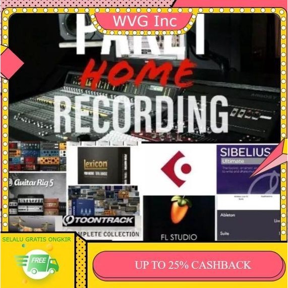 Paket Lengkap Software Recording Vst Plugin Mixing Dan Mastering 2020