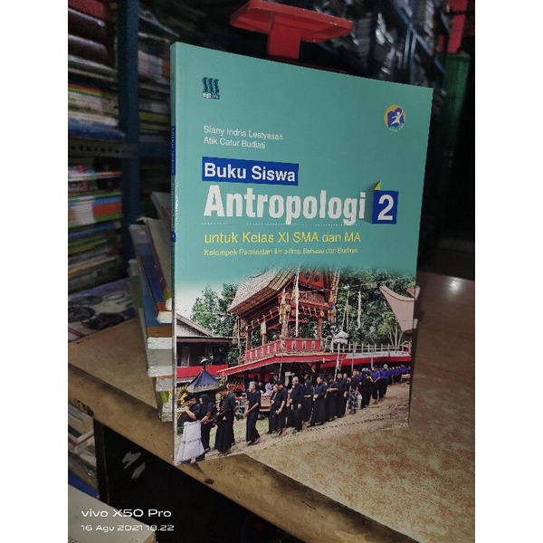 buku antropologi kls 2 SMA MA