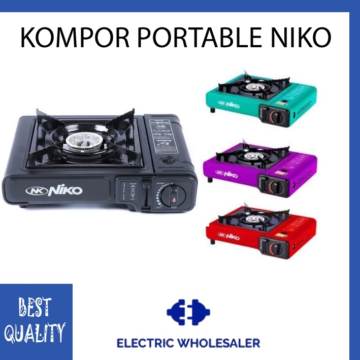 KOMPOR GAS PORTABLE NIKO 268