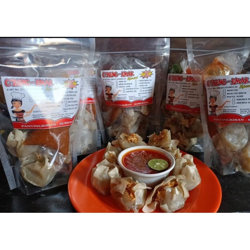 

Siomay Mercon Bumbu Kacang / Siomay Mercon EMak / Somay Ayam Mercon