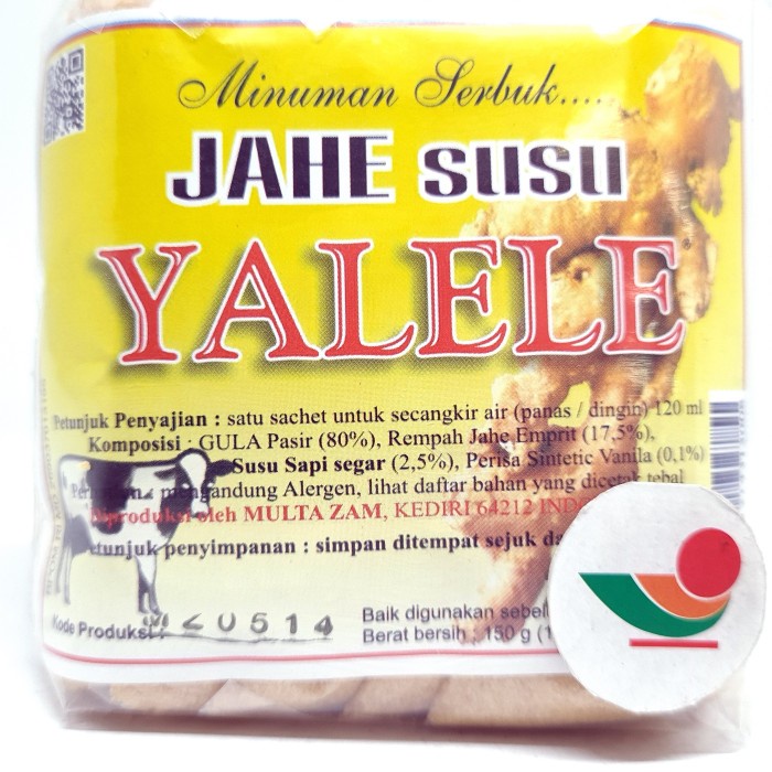 

YALELE MINUMAN INSTAN 150gr @ 10 sachet | JAHE SUSU WEDANG TRADISIONAL - JAHE SUSU