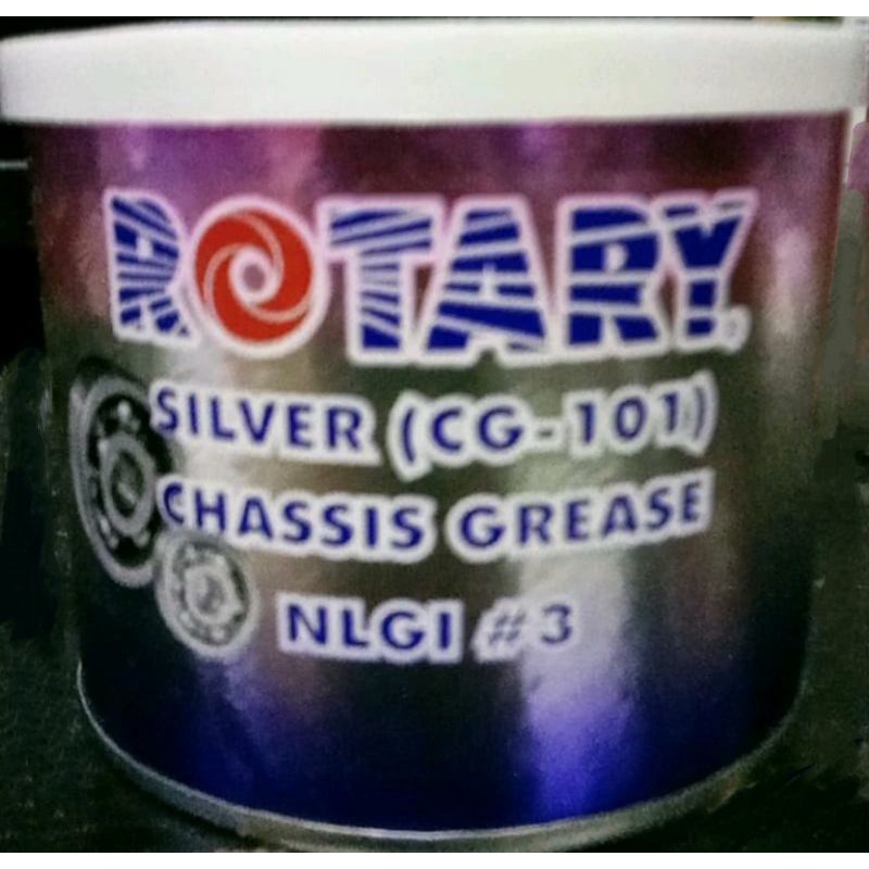 Minyak Gemuk Rotary Stempet Grease Chassis Rotary Silver CG101 250g CG101 warna kuning bening