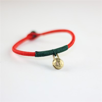 Gelang Etnik GK-40 Batu Keramik Chinese Simple Red