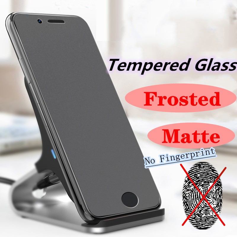 Pelindung Layar Tempered Glass Matte Untuk iPhone 13 Pro Max 12 Pro Max i11ProMax X XR XSMAX 6 7 8 Plus