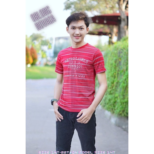 KAOS OBLONG PRIA // KAOS OBLONG REMAJA // BAJU ATASAN LAKI-LAKI BY NOVAGA