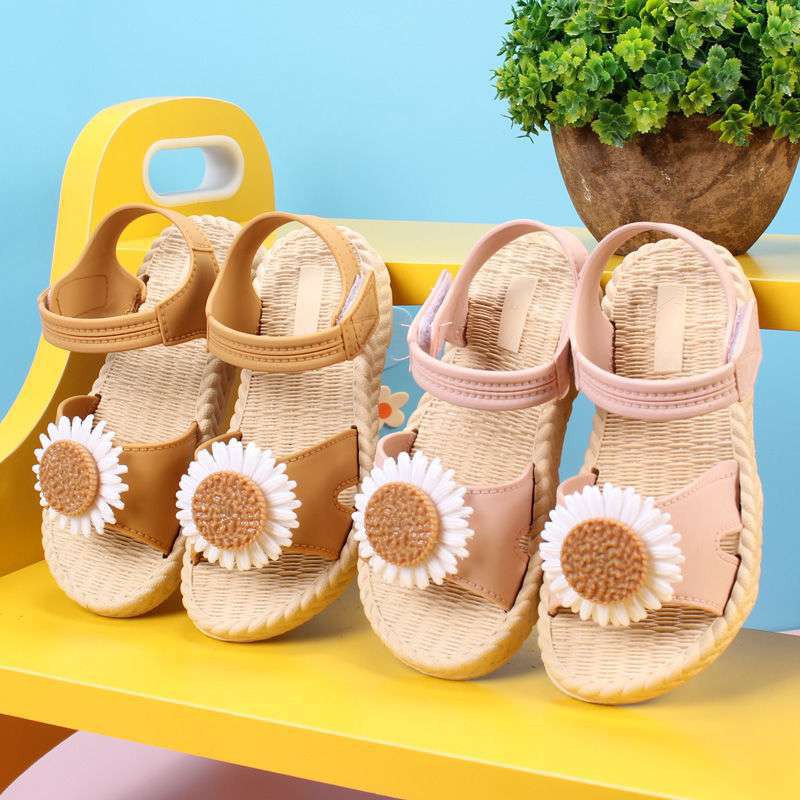 plazababyku BRIGHTSUN A33-8 Sandal Anak Perempuan Bahan Karet Model Lucu 3-8 Tahun Import