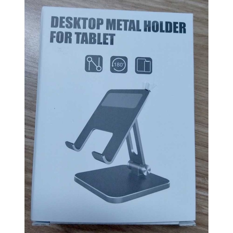 Dudukan Stand Holder Tablet 4-10 Inch Adjustable Alumunium Alloy