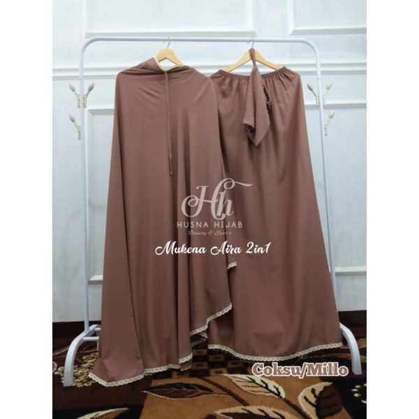 [HUSNA COLLECTION] MUKENA 2IN1 JUMBO / MUKENA RAYON 2IN1 / MUKENA AIRA 2IN1 / MUKENA JUMBO