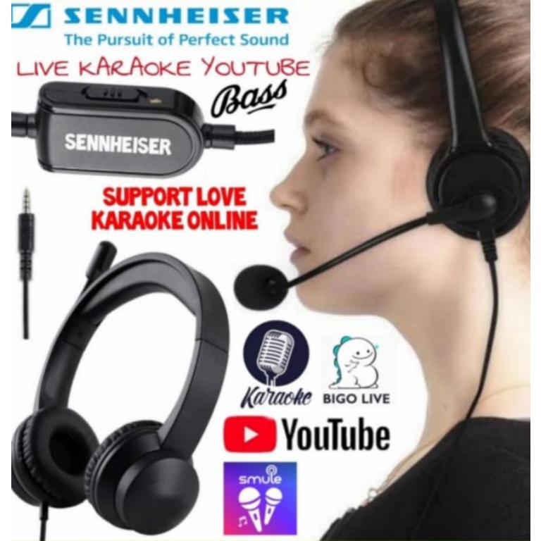 MIC EARPHONE HEADSET KHUSUS KARAOKE DI HP ANDROID SMULE YOUTUBE UPDATE