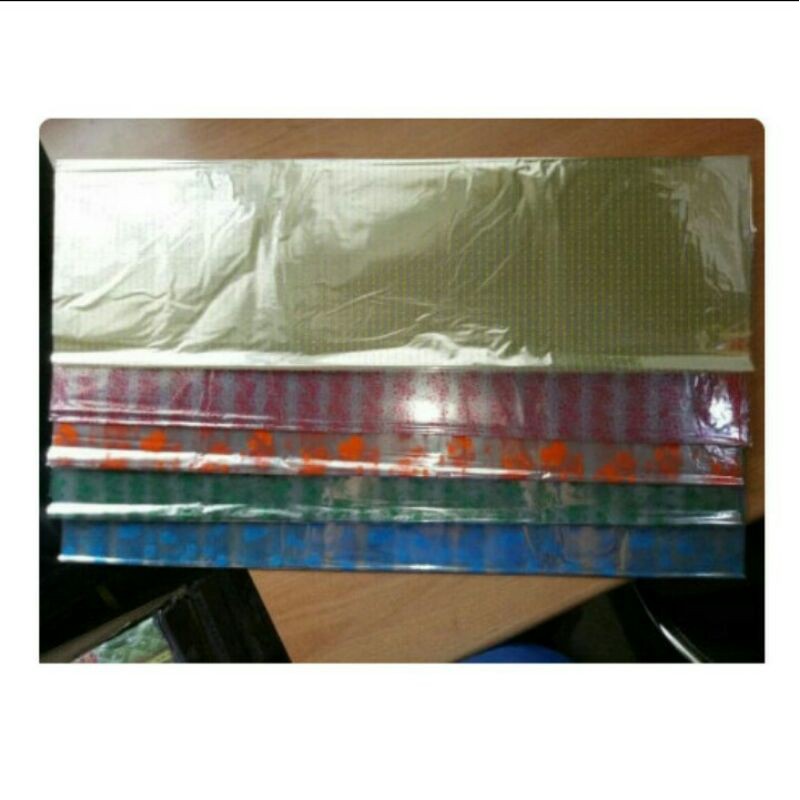 

Kertas Parcel Plastik kado Kaca