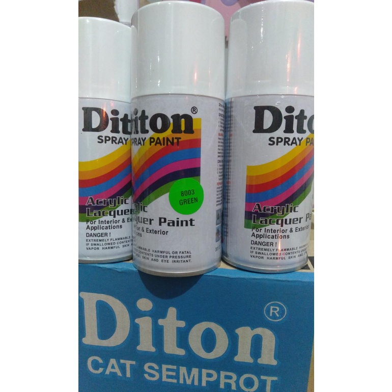 cat semprot pilok pilox diton stabilo green 8003 300cc stabilo hijau 8003 300cc