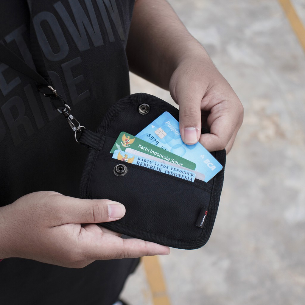 Rochinku Wallet Neck 1.0 Dompet Kalung