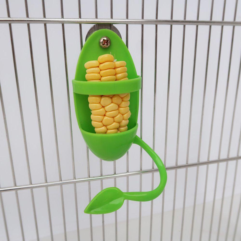 Top Nuri Feeder Green Parkit Budgie Burung Cockatiel Bermain Perlengkapan Mainan Ayunan Gantung