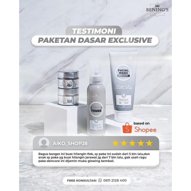 Exclusive Skincare Benings Skincare Dr. Oky Pratama