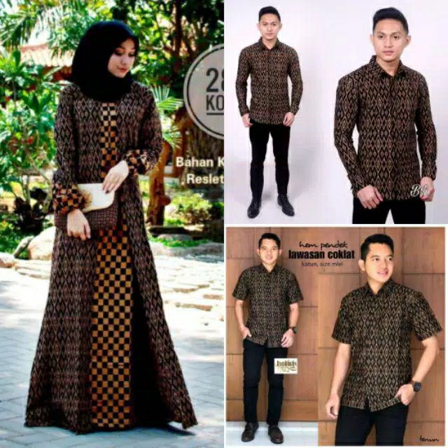 Maura Couple - Sania Ruffle Batik Couple Ori Ndoro Jowi Dnt Garansi Termurah Shopee