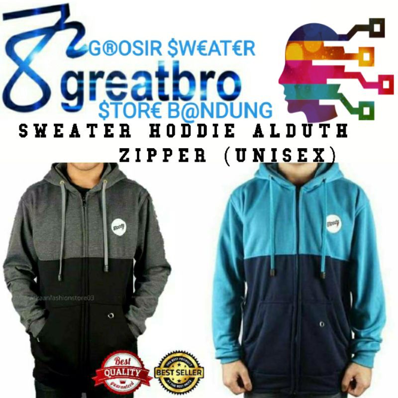 SWEATER HODIE BLOODS ZIPPER ( UNISEX )