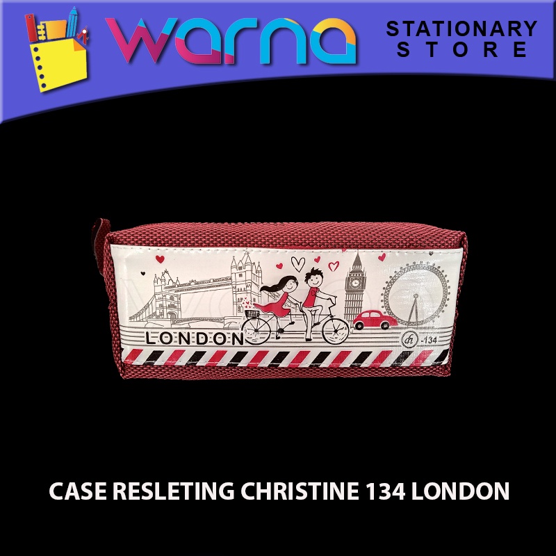 

TEMPAT PENSIL CASE RESLETING CHRISTINE 134 LONDON