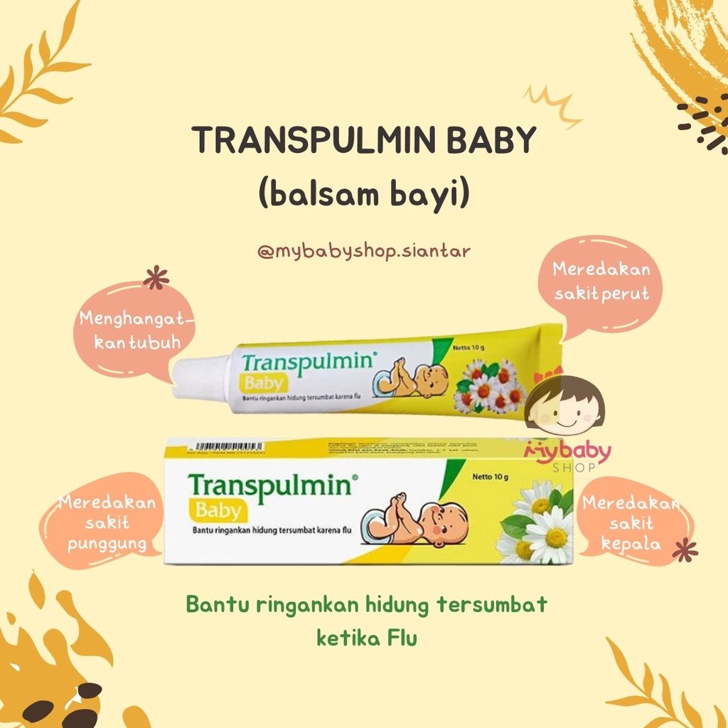 TRANSPULMIN BABY / balsam bayi / balsem bayi