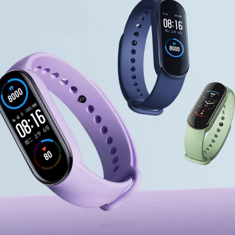 Strap MiBand 3/4/5/6 Strap Silicone Tali Pengganti Xiaomi Mi Band 3/4/5/6 Warna Polos AH033 -  ACS