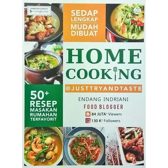 

MUST HAVE!! BUKU HOME COOKING TERBARU