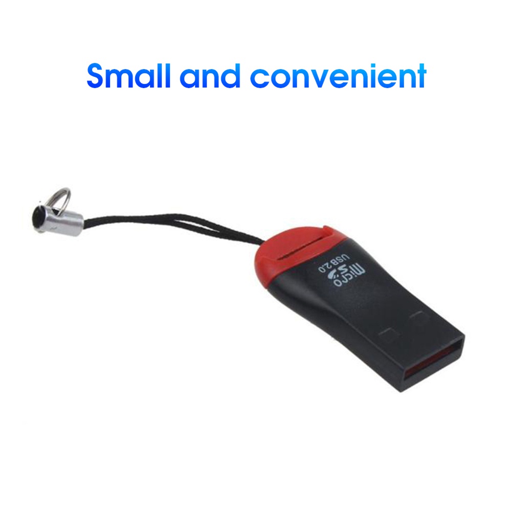 Adapter Card Reader Micro SDHC TF USB 2.0 Mini Portable