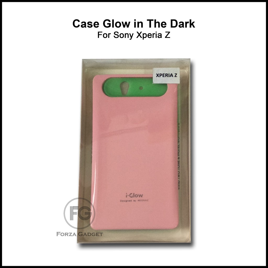 Case i-Glow for Sony Xperia Z (Glow in The Dark)