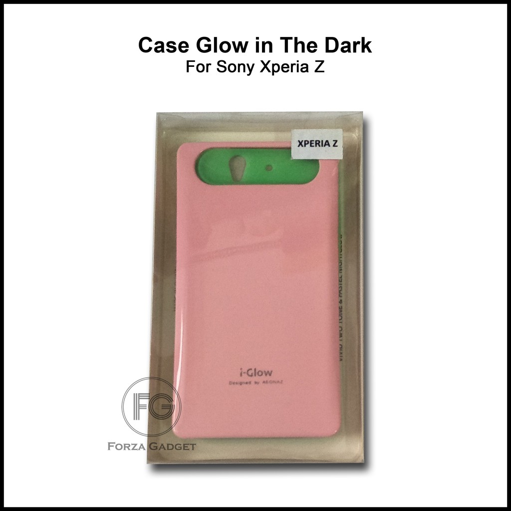 Case i-Glow for Sony Xperia Z (Glow in The Dark)