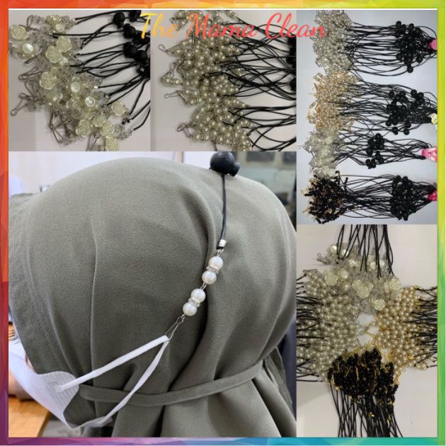 Kalung MaskerMutiara | Tali Masker Kalung | Kalung Strap Masker