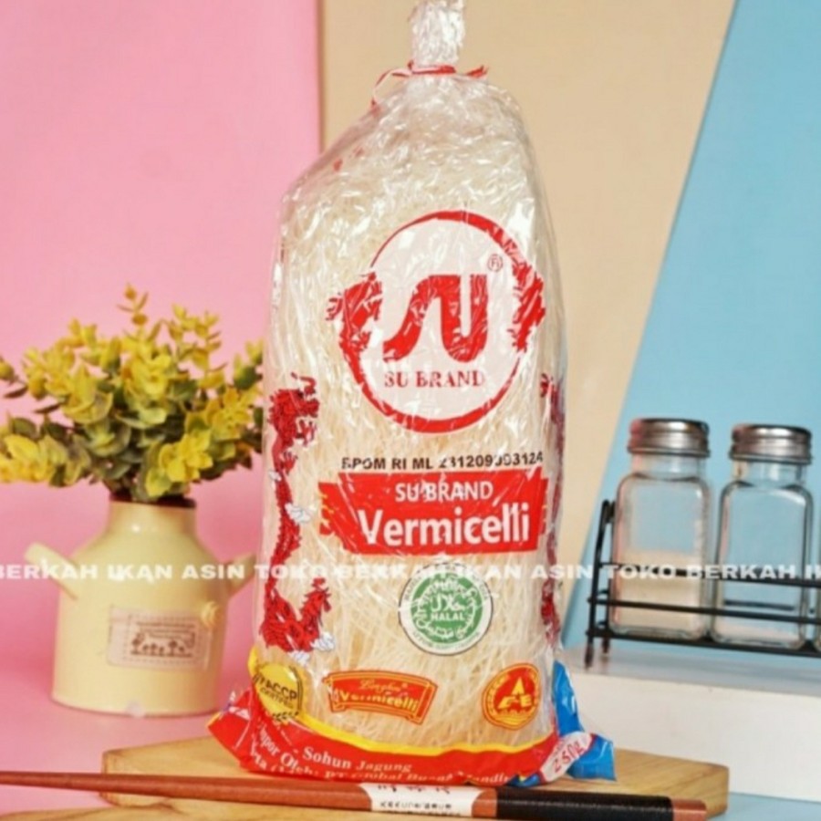 

SU Brand Soun Jagung Vermicelli 250gr / Sohun SU