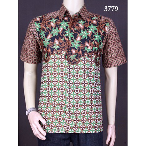 Baju Batik, Kemeja Batik Pria Modern BP3779 ASK