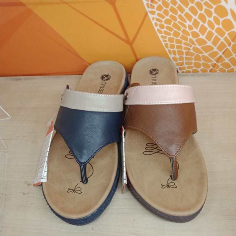 sandal wanita model jepit /triset