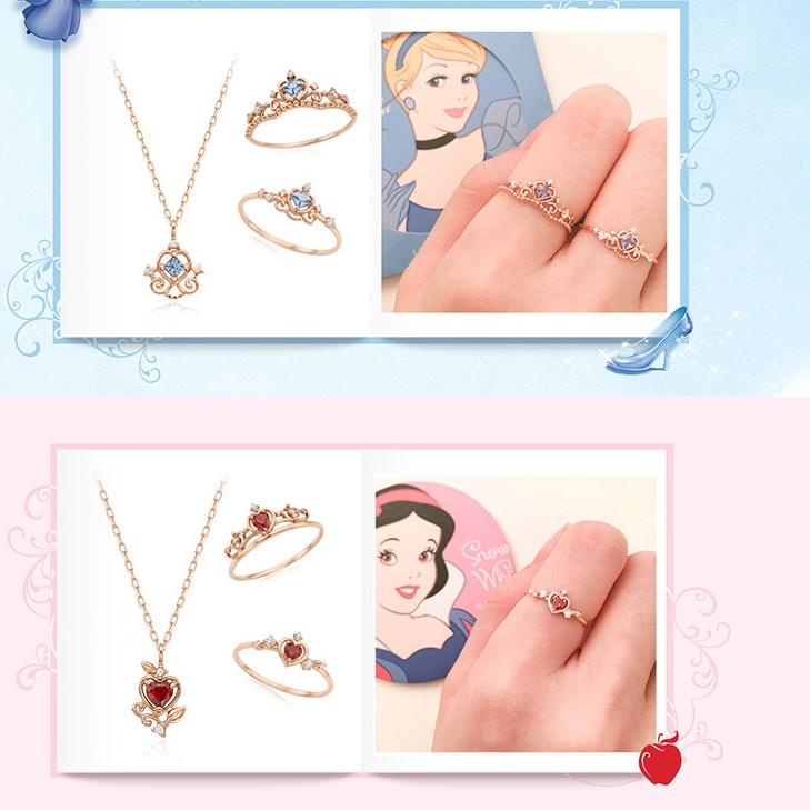 [ProdukHGI] 【Ready stock】❤️Disney Style Cincin Princess Ring 925 Perak Korea Disesuaikan Hadiah Lloy