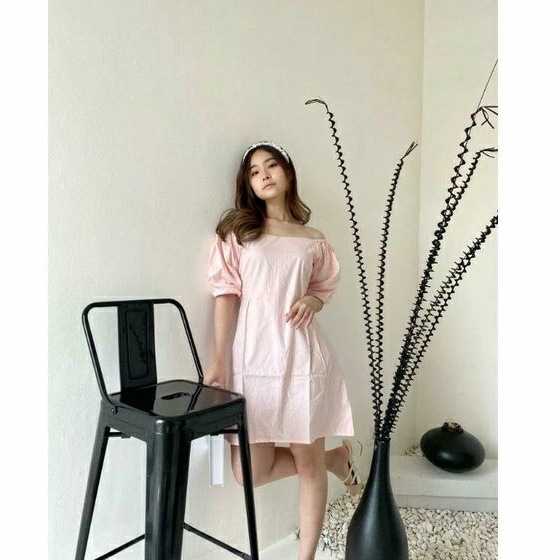 Velyn Dress - Dress Katun Wanita (VELYN DRESS)